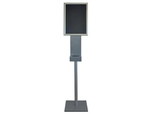 Desinfectiezuil 150 cm clicklijst A3