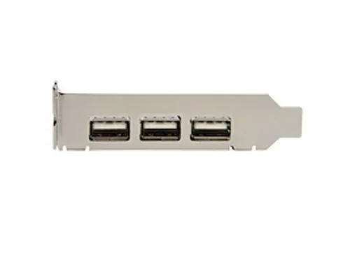 4-poort PCI Express Low Profile High Speed USB-kaart