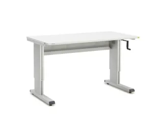 Werktafel Esd Staalbuis 700-1100x1500x800mm Sling Hoogte Verstelbaar - 2