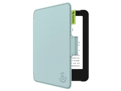 Beschermhoes E-Reader Gecko Kobo Clara lichtblauw