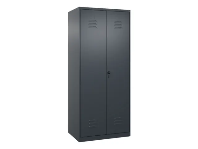 locker voor scheiding van kleding,HxBxD 1850x800x500mm,2vak