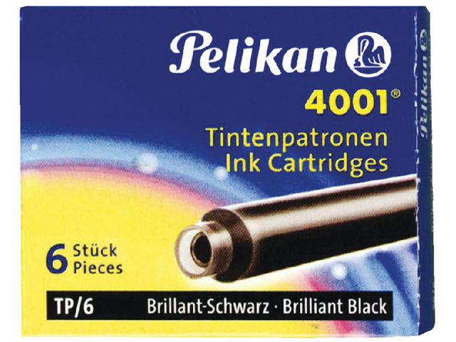 Inktpatroon Pelikan 4001 zwart | VulpennenShop.be