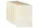 Correspondentiekaart Papicolor dubbel 105x148mm metallic ivoor pak 6 s