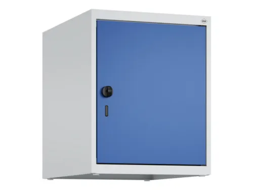 opzetkast,v. locker,1vak.,vak B 400mm,HxBxD 500x400x500mm,draaigrendel