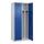 locker voor scheiding van kleding,HxBxD 1850x800x500mm,2vak