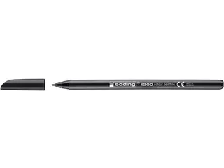 Fineliner edding 1200 1mm blister à 3 stuks zwart - 2