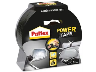 Plakband Power Tape zwart 50mmx10m - 1