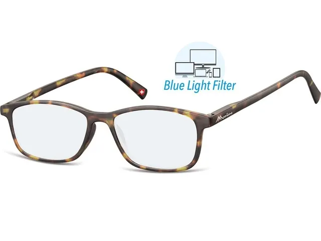 Leesbril Montana +3.00 dpt blue light filter turtle