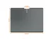 Privacyfilter SELF-ADHESIVE iPad 11 inch M2-M5 antraciet grijs