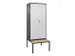 locker voor scheiding van kleding,HxBxD 2120x800x815mm,2vak