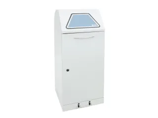 afvalverzamelaar,niet-brandbaar,1x120l,HxBxD 1100x450x450mm - 1