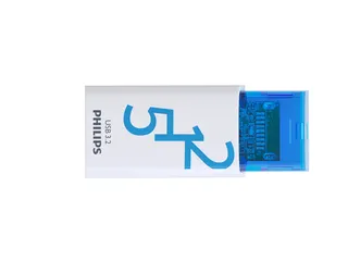 USB stick 3.2 Philips Click USB-C 512GB blauw - 5