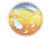 Wandklok Nextime dia 30cm multicolour kunststof Feathers