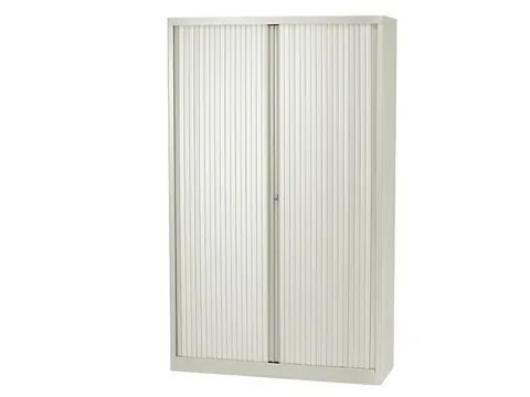 Roldeurkast incl. 4 legborden Krijtwit 198x100x43