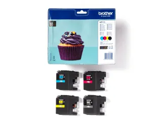 Brother LC-123 Valuepack Inktcartridges Zwart + Kleur - 4
