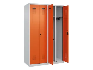 locker voor scheiding van kleding,HxBxD 1850x1200x500mm,4vak - 1