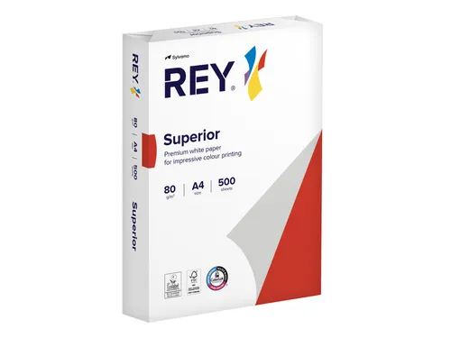Kopieerpapier A4 Rey Superior 80 Gram Halve Pallet