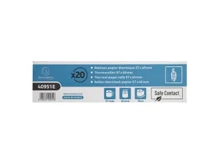 Exacompta Kassarol 40951E Blauw 57mmx40mmx12mm x 18m 20 Rollen - 1