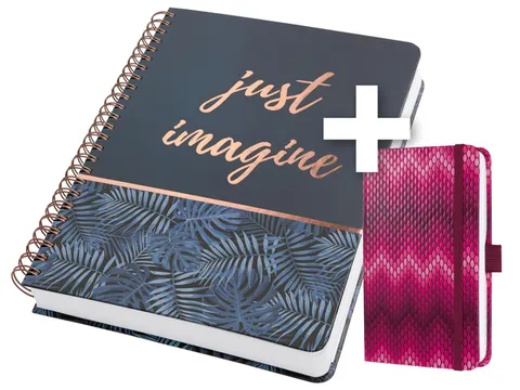 Carnet de Notes Jolie A4 avec gratuit A6 carnet de notes