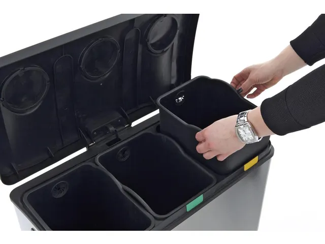 Pedaalemmer V-Part 36 Liter 3 Compartimenten