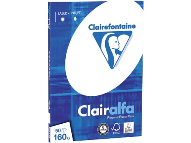 Clairalfa presentatiepapier A4 160 g