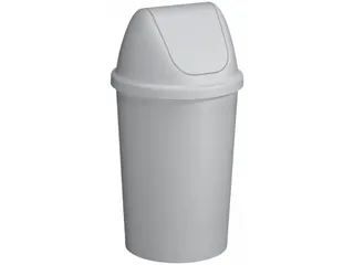 Afvalbak Twinga Swingdeksel 45 Liter Grijs - 1