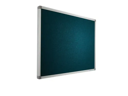 Prikbord 60x90cm Groenblauw Accent Softline Profiel 16mm
