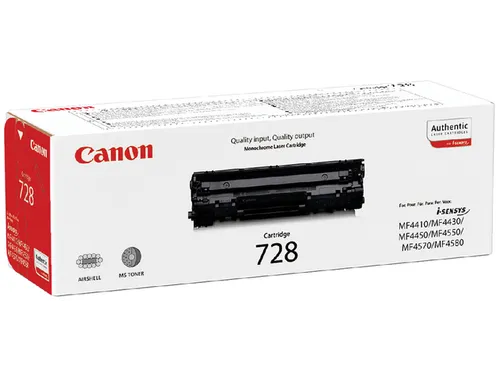 Canon 728 Toner Zwart voor i-SENSYS MF4410 Serie