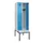 locker met bank,HxBxD 2120x600x815mm,2vak,vak B 300mm,cilinderslot