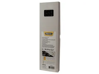 Bindrug Fellowes 6mm 21-rings A4 zwart 100stuks - 3