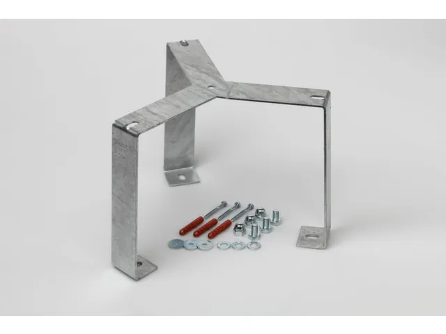 Vloerbevestiging,V. Afvalbak 70L,Staal Verzinkt