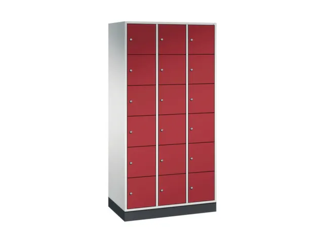 armoire multicases,RAL7035/RAL3003,HxlxP 1950x920x500mm