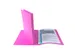 Ringmap glanskarton A4 2R 15mm roze