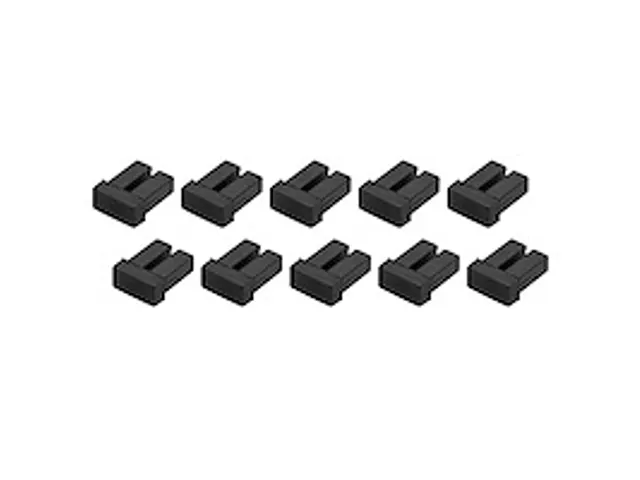 LC SFP stof kap - set van 10 SFP beschermers