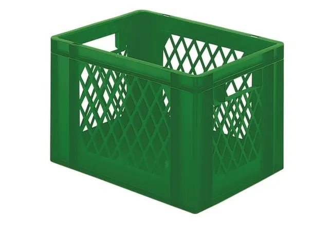 Euronorm-Stapelbak 24l H X L X B 270x 400x 300mm Groen