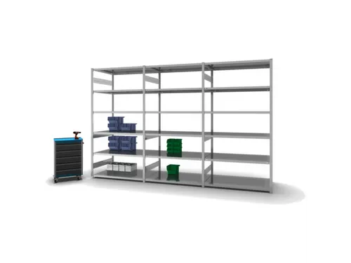 systeemstelling,grondveld,HxBxD 2500x1360x835mm,vakl. 330kg