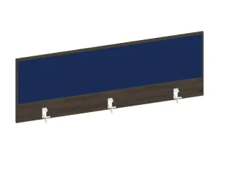 baliepaneel bureau aanbouw achter NV bruin hickory BN6016-blauw 1400mm - 1