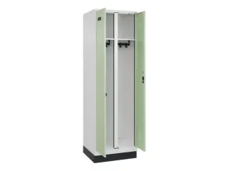 locker voor scheiding van kleding,HxBxD 1950x600x500mm,2vak - 1