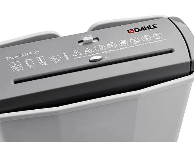 Destructeur de documents Dahle PaperSAFE 60 Bandelettes 6mm P-2