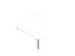 koppelelement voor bureau,90 °,HxBxD 730x840x840mm,v. C-voet,blad wit