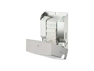 MediQo-line Maandverband- & tampondispenser RVS anti-fingerprint - 4