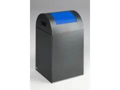 Afvalverzamelaar Zelfblussend 43 Liter 660X320X320Mm Klemring Blauw
