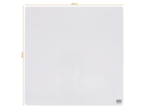 Nobo magnetische droog uitwisbare Mini Whiteboard tegel 36x36cm Wit