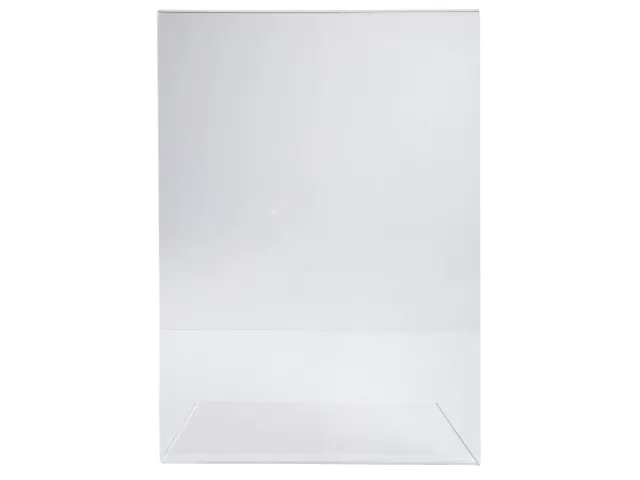 Folderhouder hellend A4 transparant