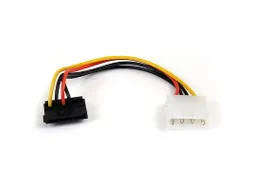 Adaptersnoer 15,24 cm Voor Harde schijf SATA / LP4