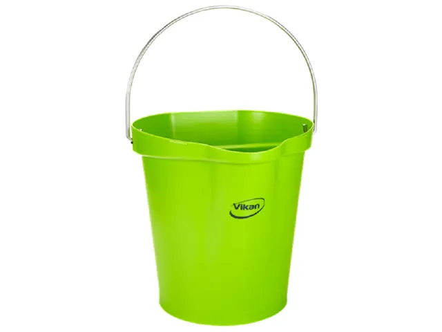 Hygiene 5686-77 emmer, 12 liter limoen, maatverdeling en schenktuit