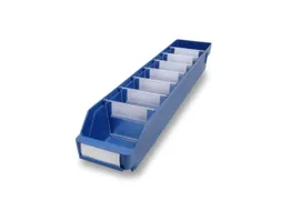 Stellingbakken Pp Hxbxd 95X120X600Mm Blauw