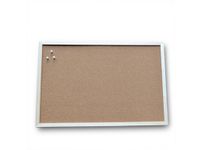 Prikbord kurk houten omlijsting 40x60cm incl. 5 pushpins
