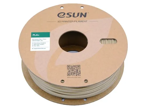 eSUN PLA+ 3D printer Filament 1.75mm Ivoor wit 1kg