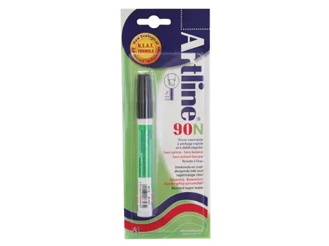 Permanent marker Artline 90 zwart (op blister)